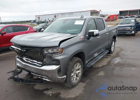 2021 Chevrolet Silverado 1500 4Wd Short Bed Ltz из США, поврежденный, VIN 1GCUYGED2MZ223396